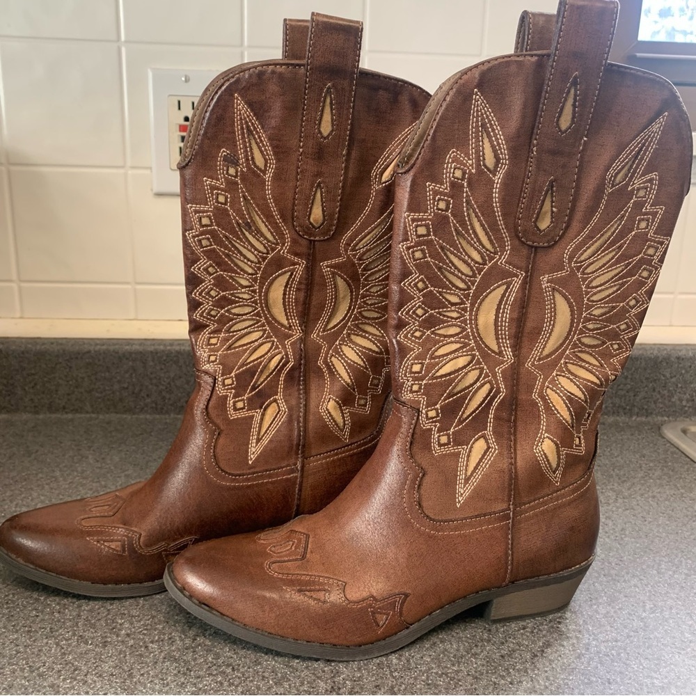 Coconuts by Matisse Bandera Women's Western Boot Size 6 cowgirl boots cowboy - Picture 3 of 8